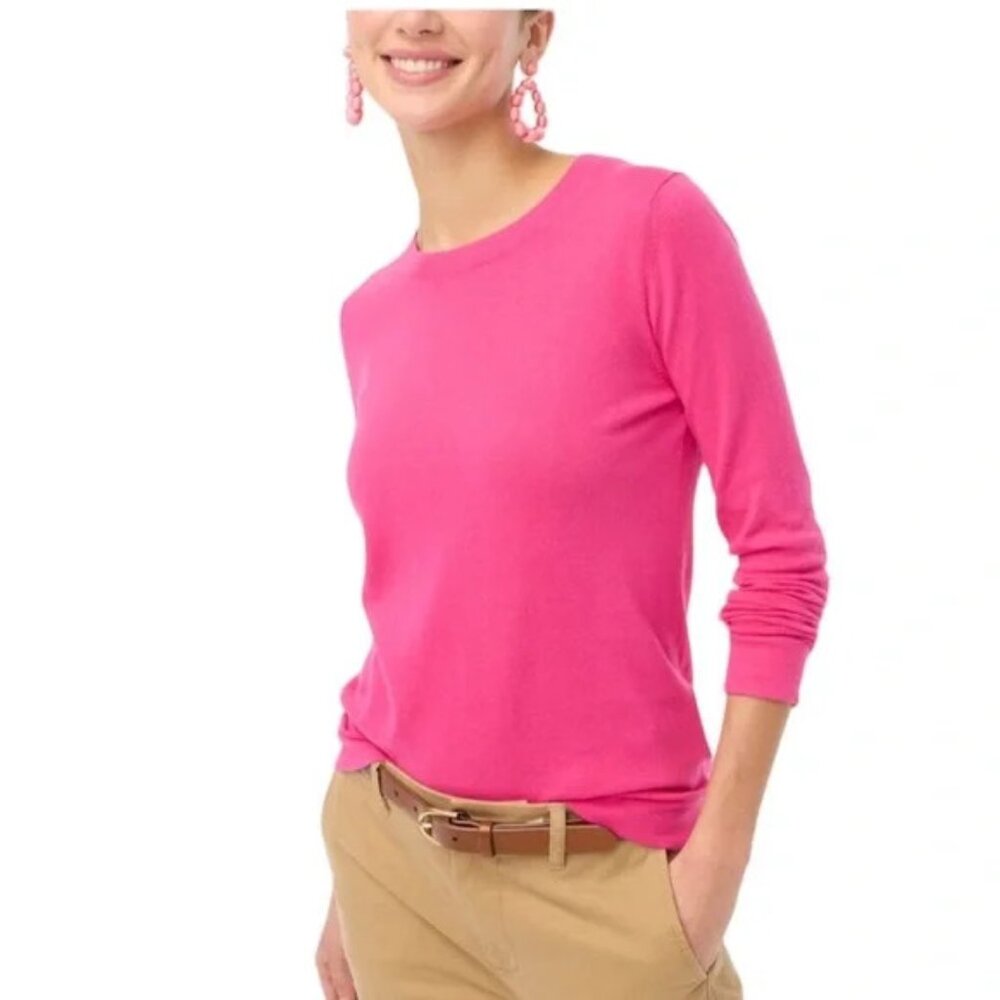 NWOT J Crew cotton Teddie sweater